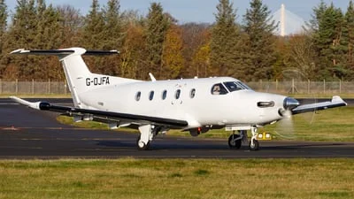 Ravenair G-OJFA Pilatus PC-12/47E NG
