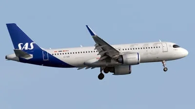 SAS Connect EI-SIN Airbus A320-251N