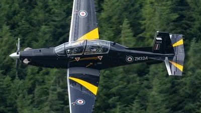 United Kingdom - Royal Air Force (RAF) ZM324 Raytheon T-6C Texan T1