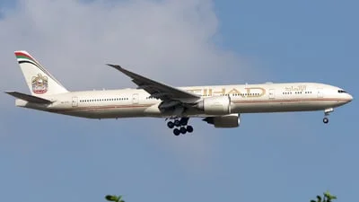 Etihad Airways A6-ETS Boeing 777-3FXER