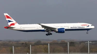 British Airways G-STBA Boeing 777-336ER