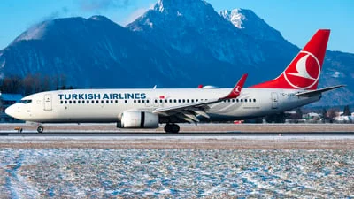 Turkish Airlines TC-JVD Boeing 737-8F2