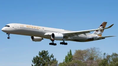 Etihad Airways A6-XWL Airbus A350-1041