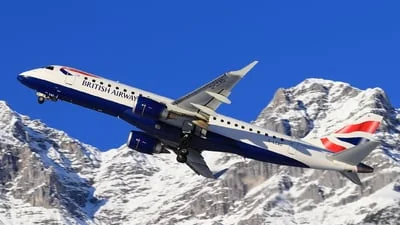 British Airways (BA CityFlyer) G-LCAD Embraer ERJ-190-100LR