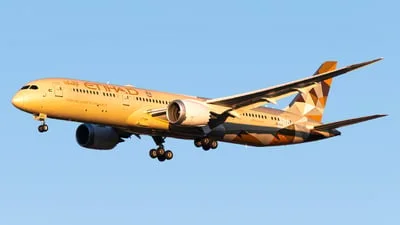 Etihad Airways A6-BLH Boeing 787-9 Dreamliner