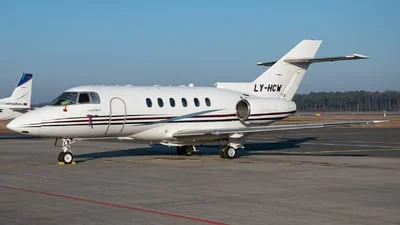 Charter Jets LY-HCW Raytheon Hawker 800XP